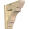 Ekena Millwork Balboa Slat Rough Sawn Outlooker, Douglas Fir, 8"W x 24"D x 24"H OUT08X24X24BOA06RDF - alternate 1